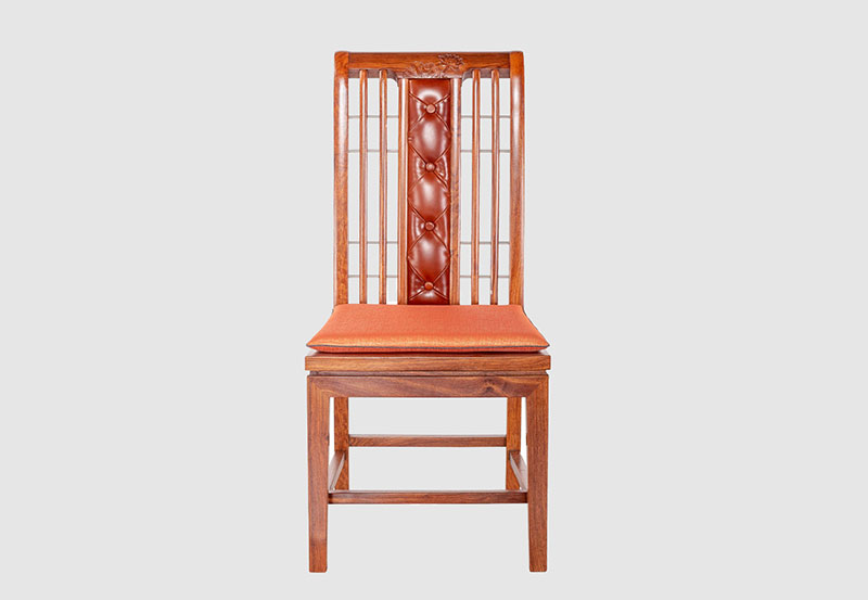 贵港芙蓉榭中式实木餐椅效果图